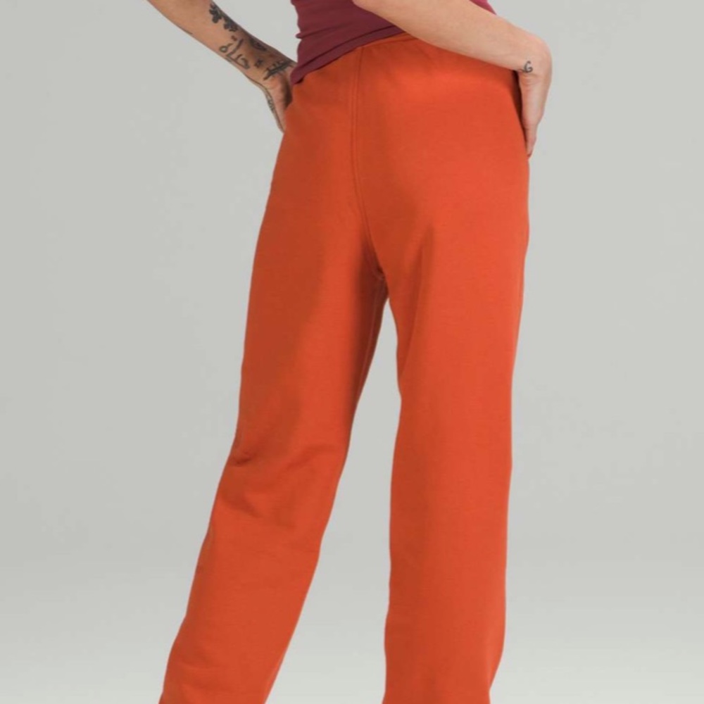 NWT Lululemon🍋Relaxed High-Rise Jogger Canyon Orange size 12 - Picture 6 of 7